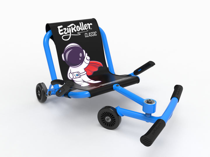 Classic/Drifter Seat with Caped Astronaut artwork