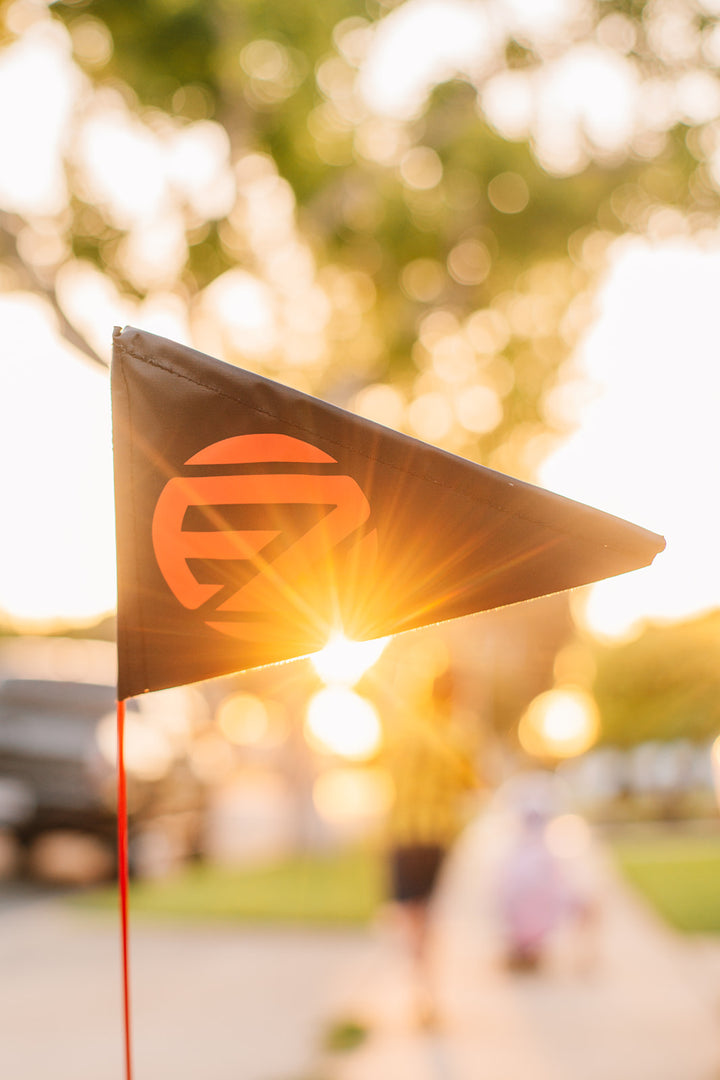 Bottle Holder and Black Flag