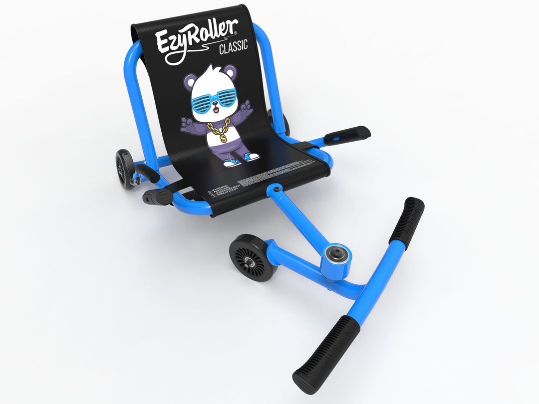 Classic/Drifter Seat with Cute Panda with Glasses artwork