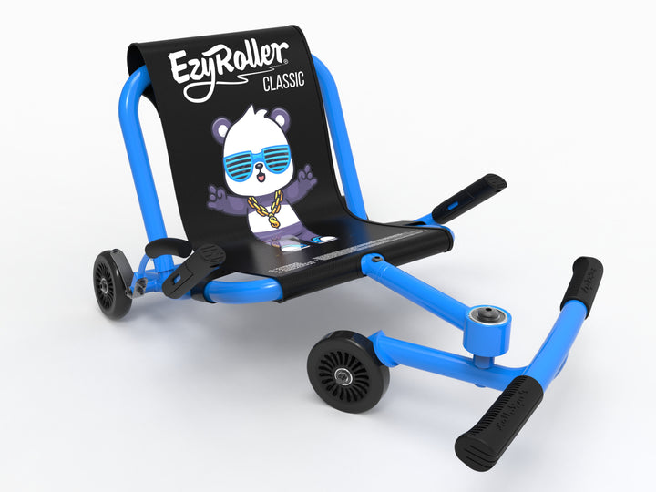 Classic/Drifter Seat with Cute Panda with Glasses artwork
