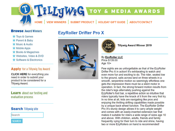 EzyRoller Drifter Pro X Lime Green